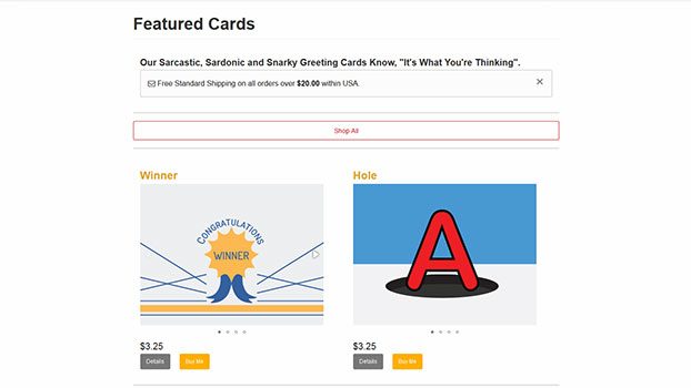 Image of the Cardonic website
